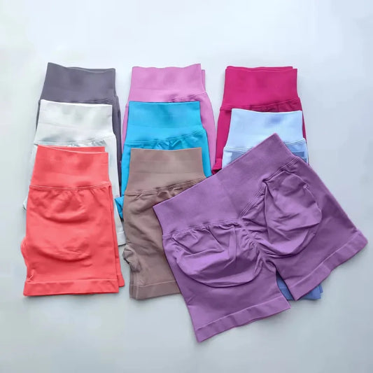 Women's Yoga Exercise Shorts Seamless