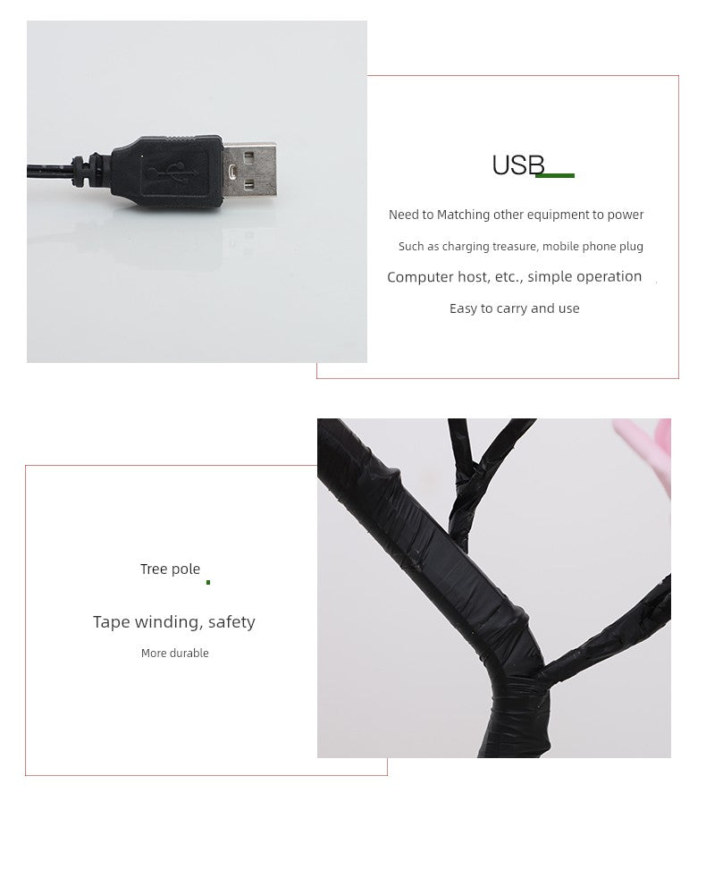 LED Lamp Rose Lights