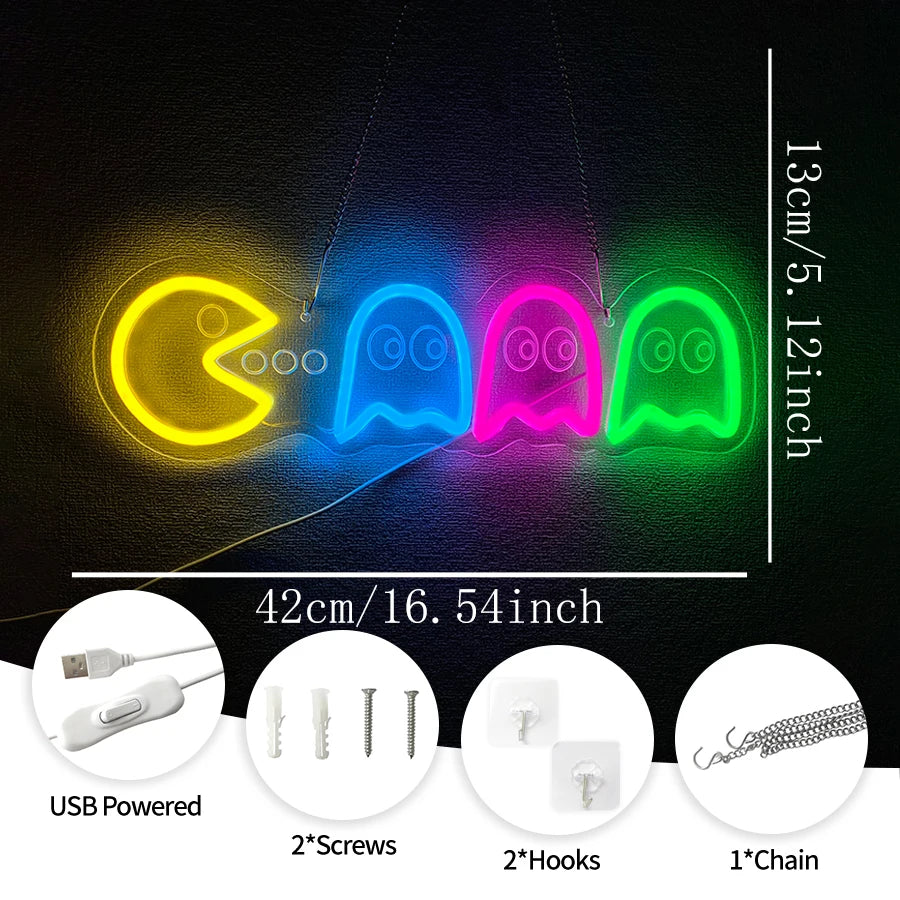 Game Neon Sign For Wall