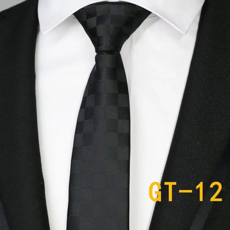 Slim 6CM Mens Necktie