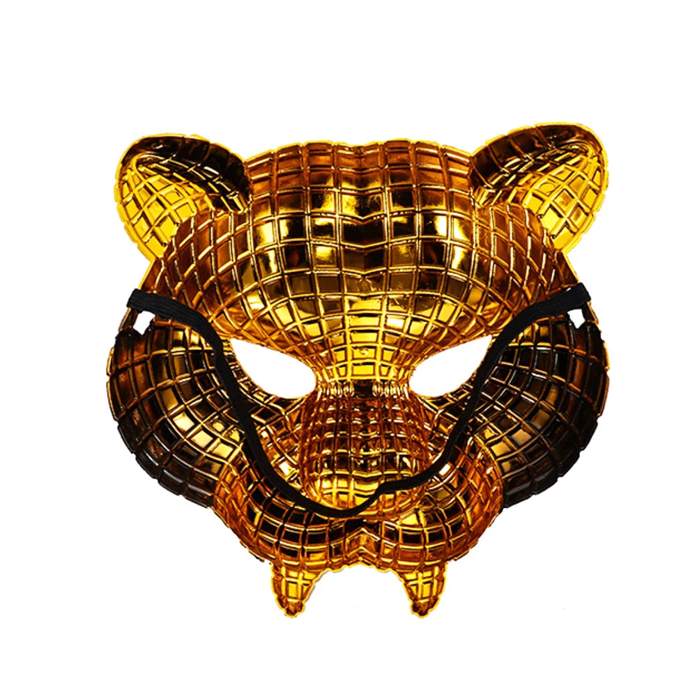 Golden Leopard Mask
