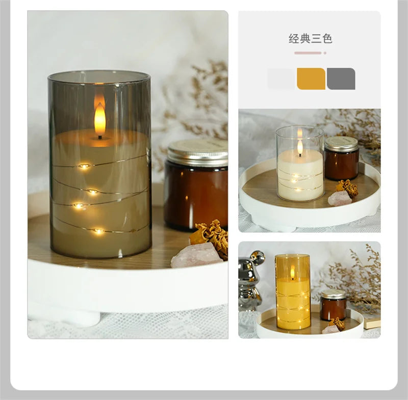 3-Pack Flameless LED Candle