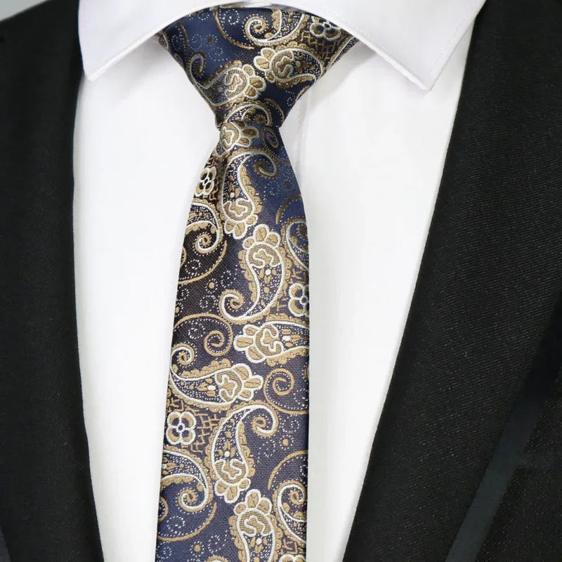 Slim 6CM Mens Necktie