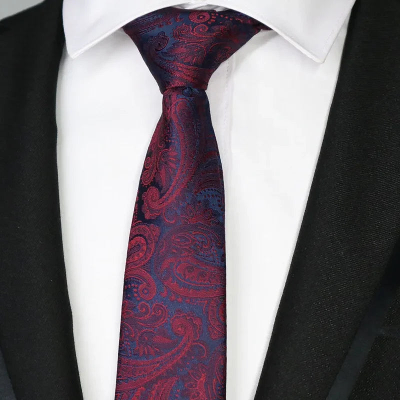 Slim 6CM Mens Necktie