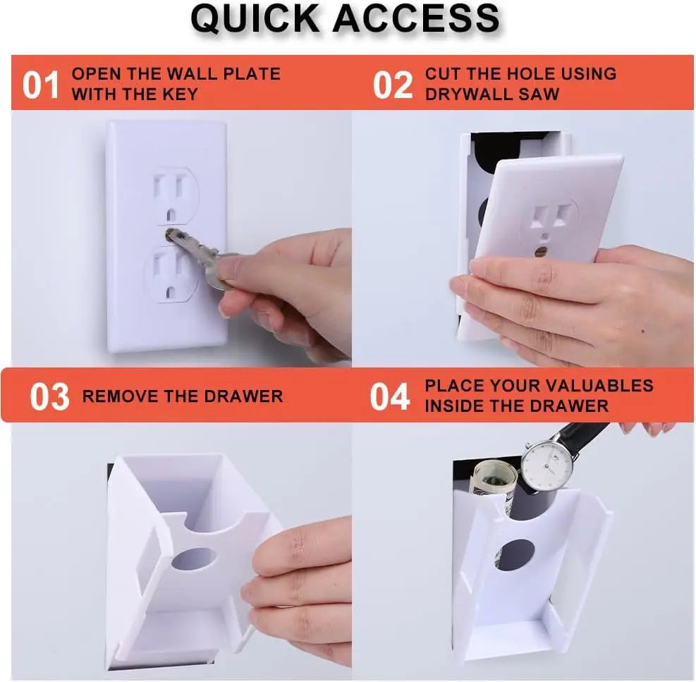 Multi-functional Hidden Sight Storage Box