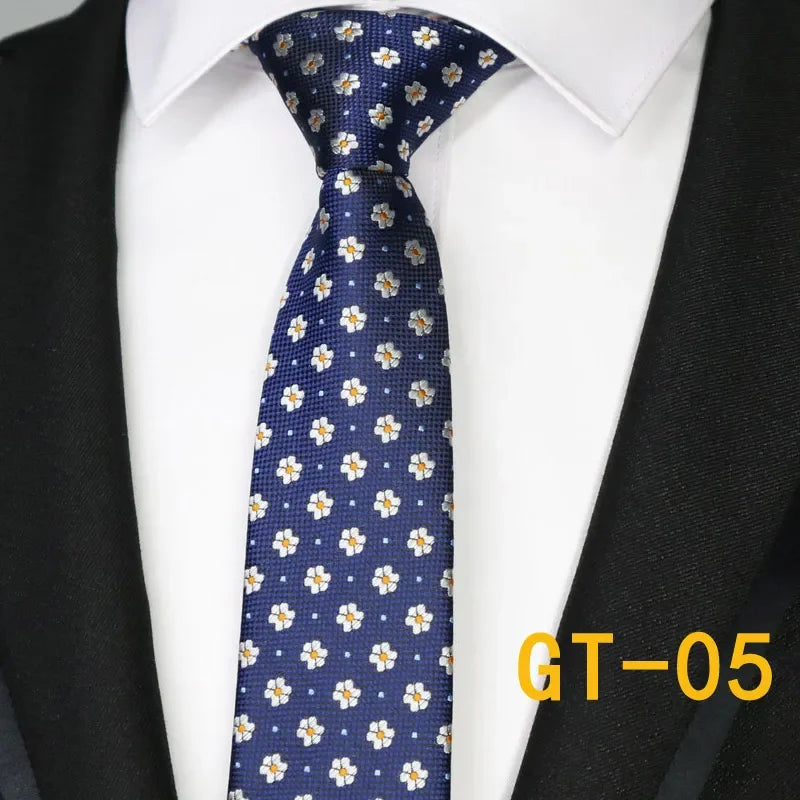 Slim 6CM Mens Necktie