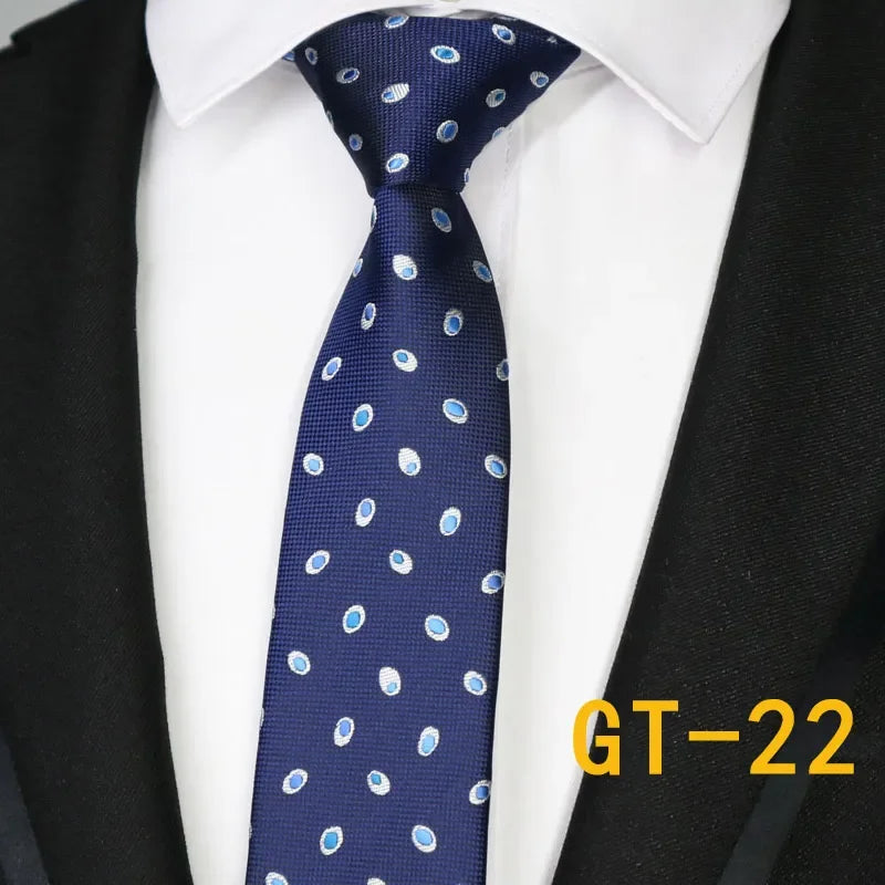 Slim 6CM Mens Necktie