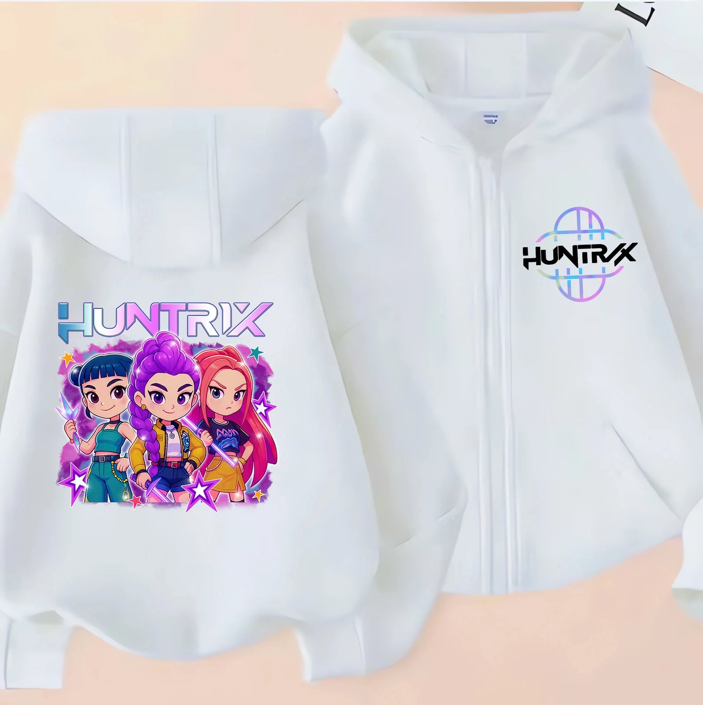 Zip Up K Pop Demon Hunters Hoodie