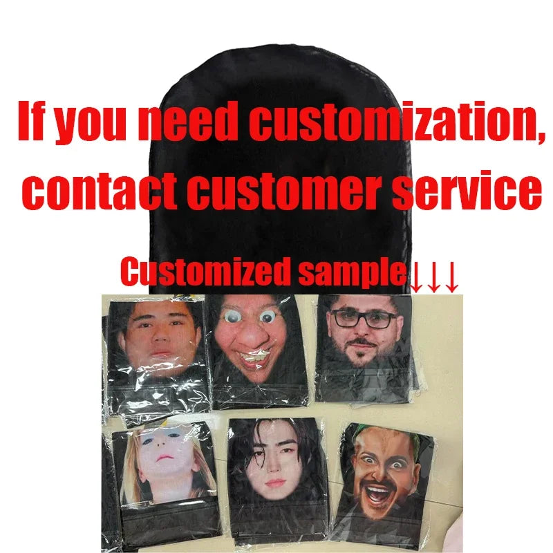 Funny 3D Pattern Realistic Mask