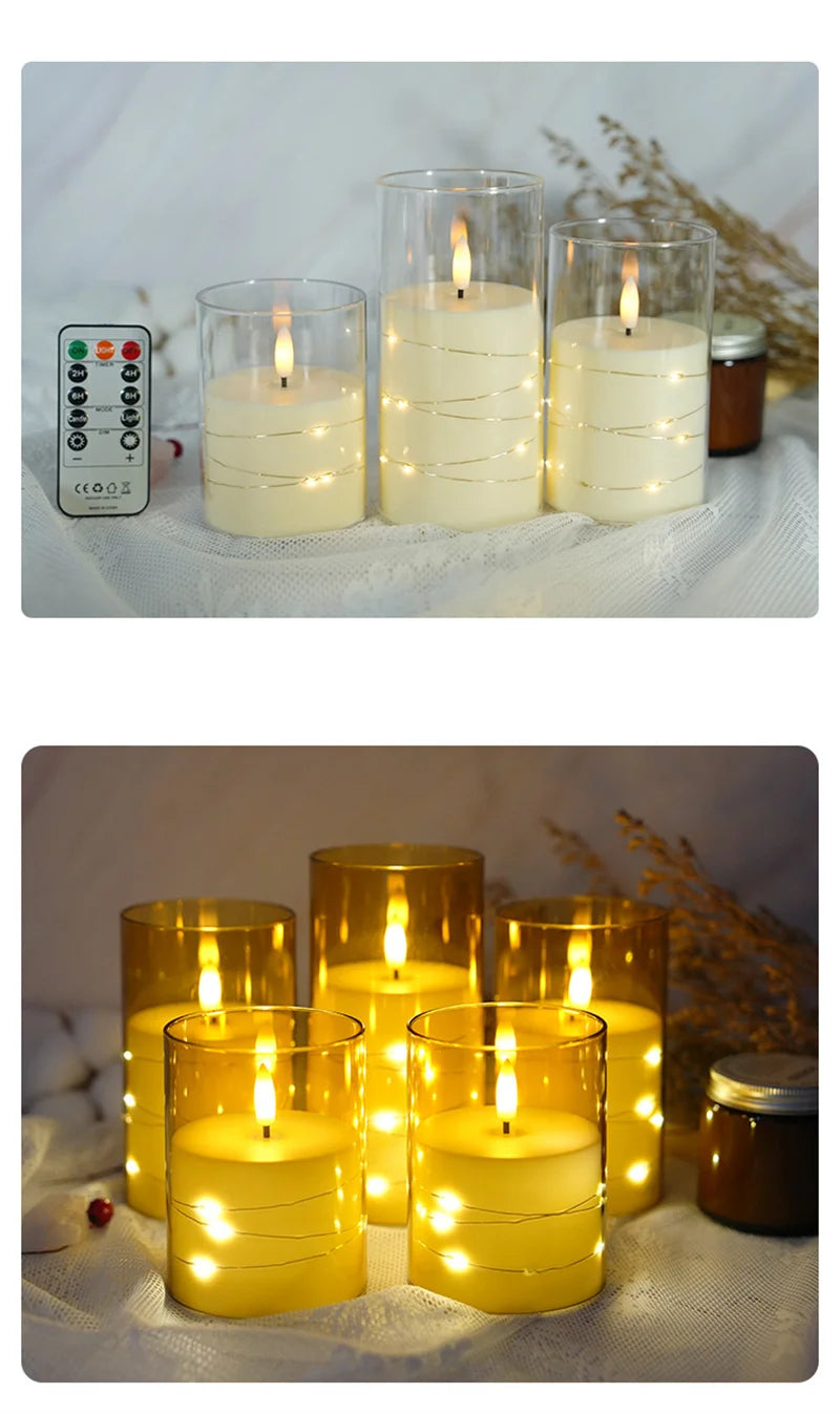 3-Pack Flameless LED Candle