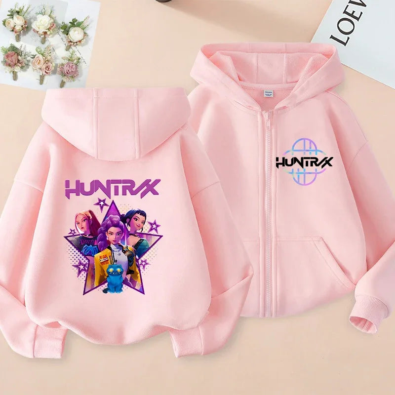 Zip Up K Pop Demon Hunters Hoodie