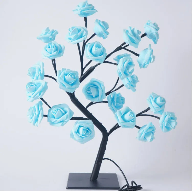 LED Rose Flower Table Lamp