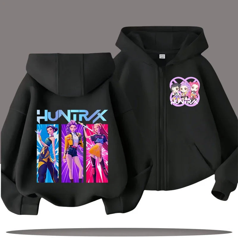 Zip Up K Pop Demon Hunters Hoodie