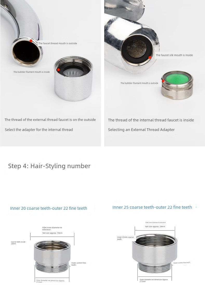 Faucet Bubbler Adapter 16\18\24\26\28