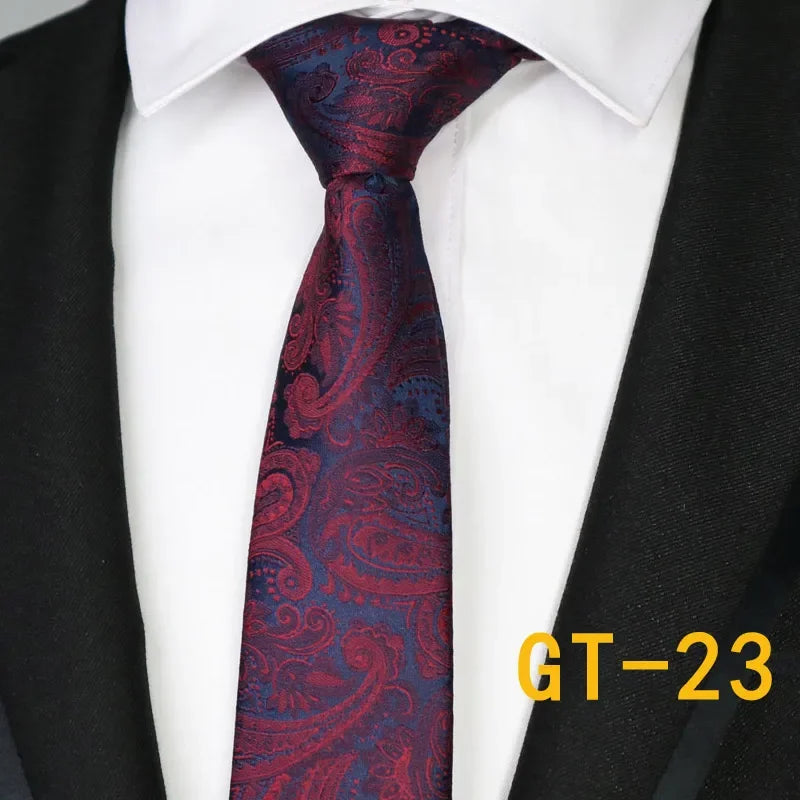 Slim 6CM Mens Necktie